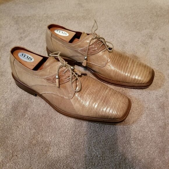 David Eden Genuine Lizard Shoes - Picture 3 of 9